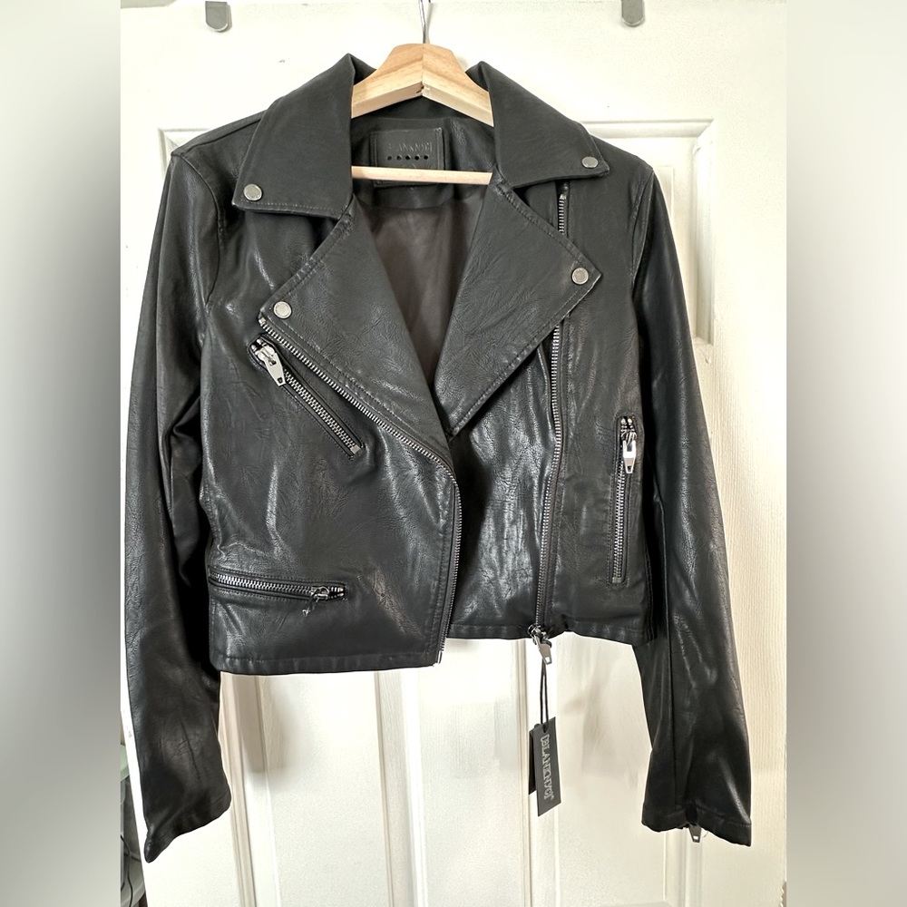 BLANKNYC Denim – Faux Leather Moto Jacket - NWT